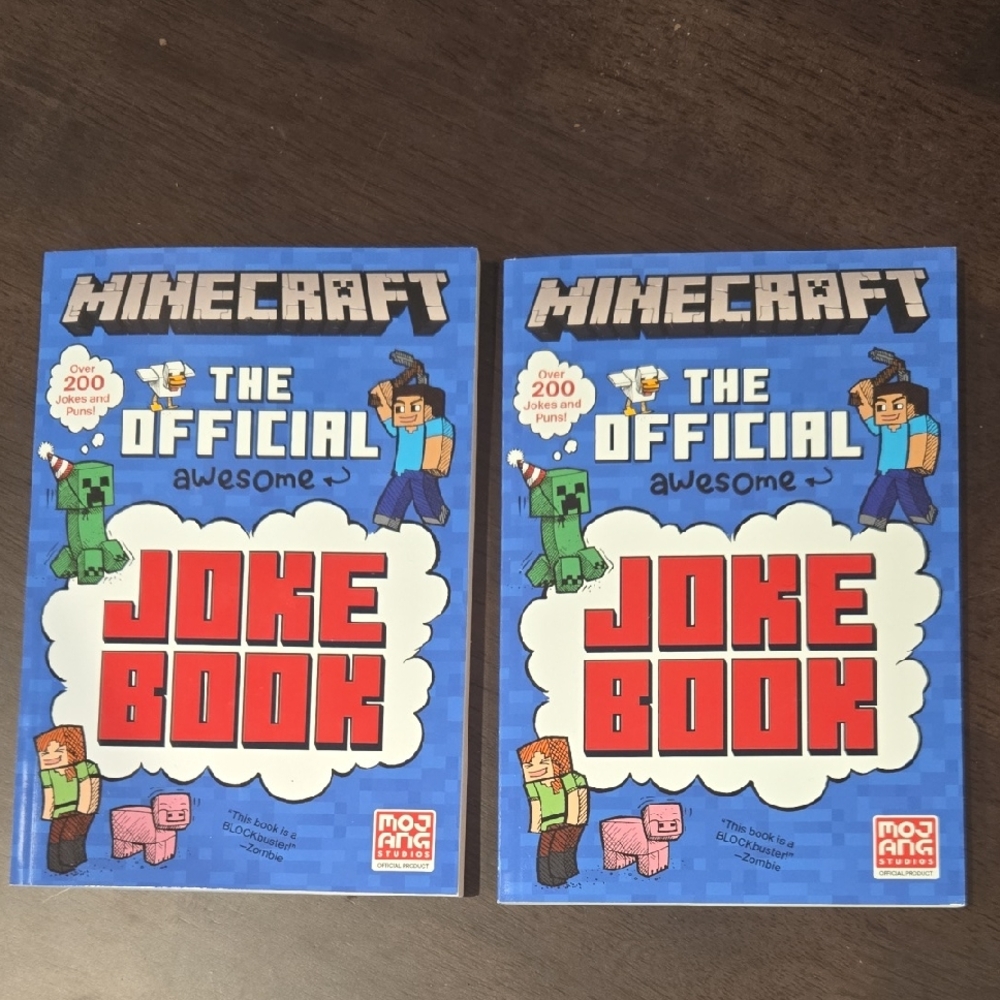 2-Minecraft Official Joke Books